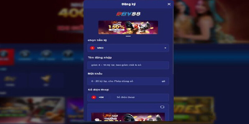 Các bước đăng ký tài khoản tại nhà cái chi tiết dành cho tân thủ