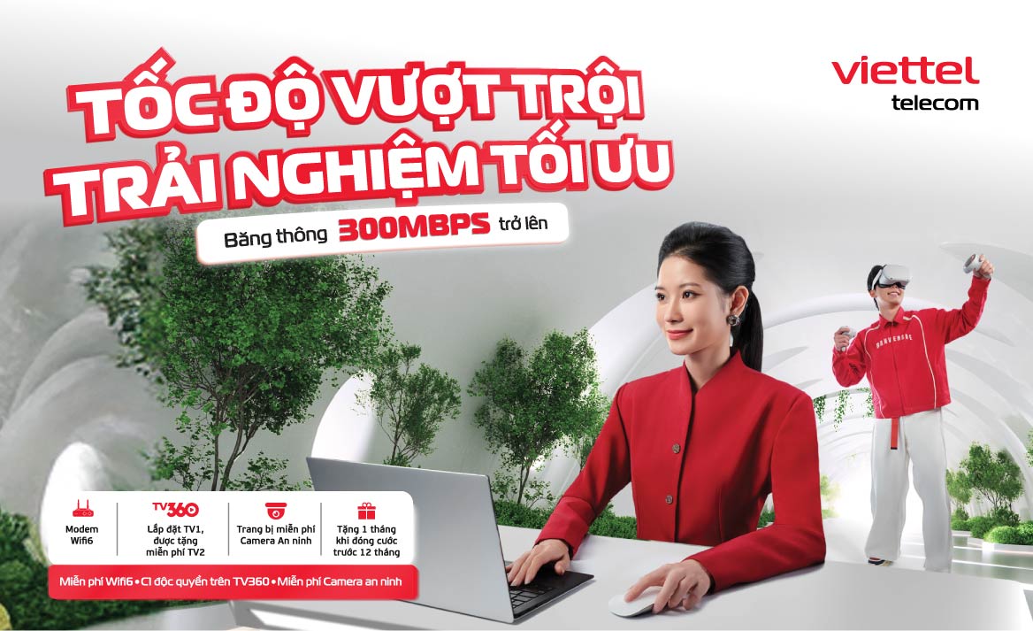 gói cước Internet tốc độ vượt trội